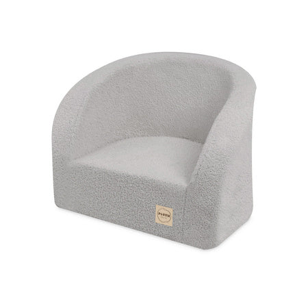 PLUSH Armchair, Lamb Cream/Grey