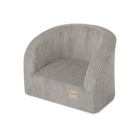 PLUSH Armchair, Premium Corduroy Beige/Grey/Blue/Pink
