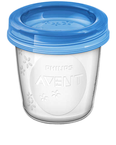 Avent 5pcs Food Storage containers With Lids 180ml