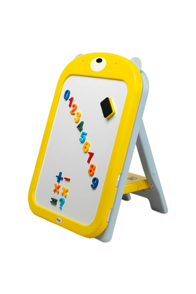 Ted Educational Board and Chair Set Yellow/Grey/Pink