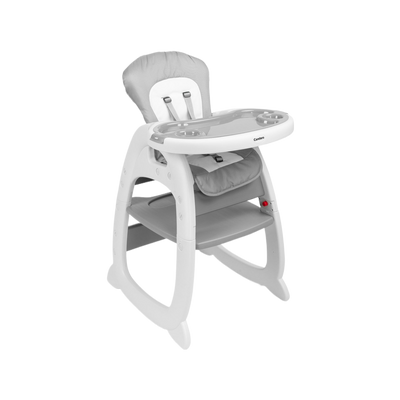 3in1 High Chair And Table Set Grey/Beige