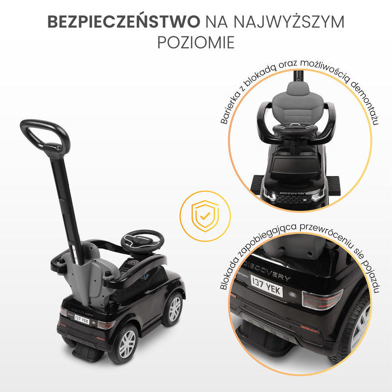 Land Rover Ride-On Pink/White