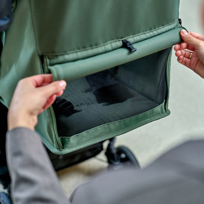 Lionelo Bess Lightweight Stroller Grey/Green/Beige