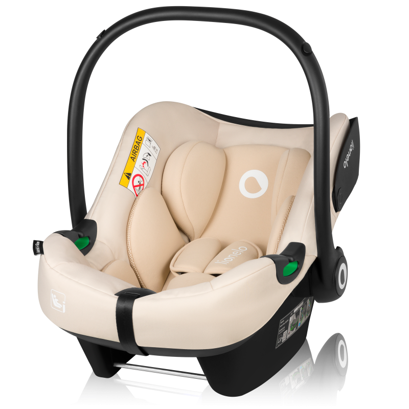 Lionelo Astrid ADAC Car Seat Black/Beige/Pink