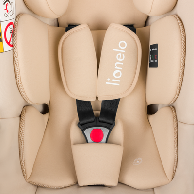 Lionelo Astrid ADAC Car Seat Black/Beige/Pink