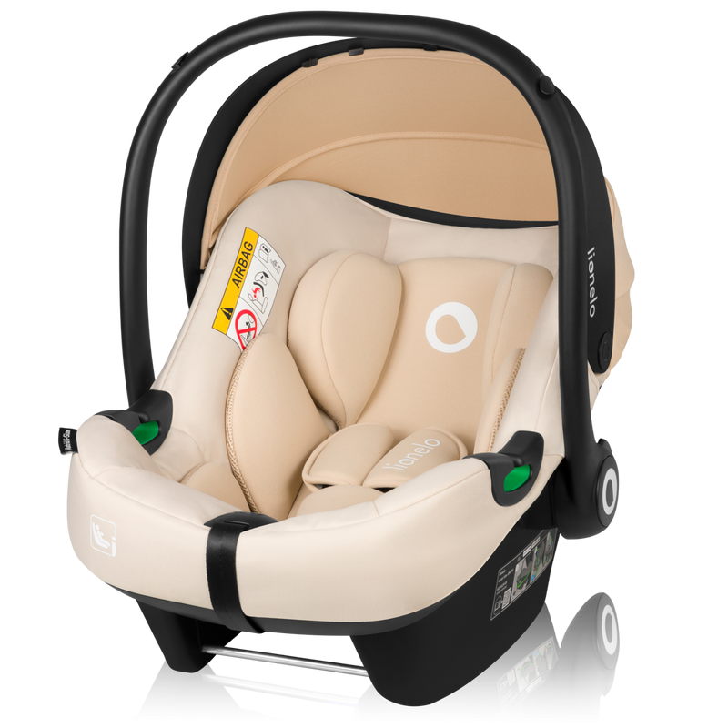 Lionelo Astrid ADAC Car Seat Black/Beige/Pink