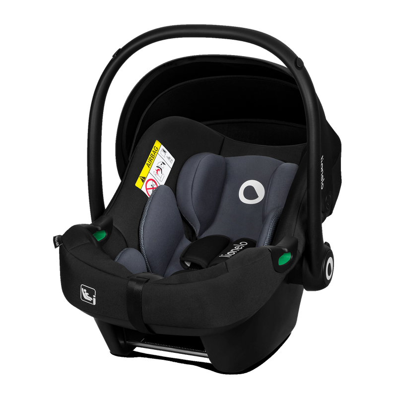 Lionelo Astrid ADAC Car Seat Black/Beige/Pink