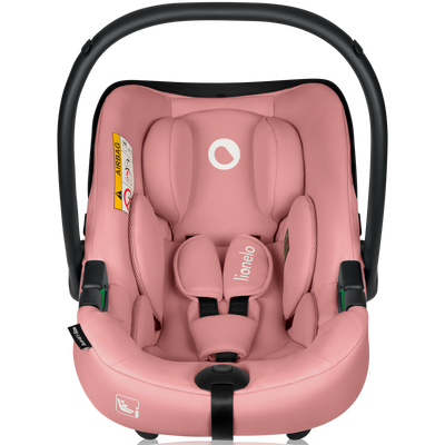 Lionelo Astrid ADAC Car Seat Black/Beige/Pink