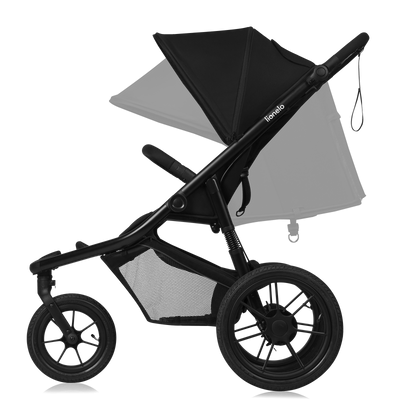 Lionelo Azura Black Onyx - Sports Stroller