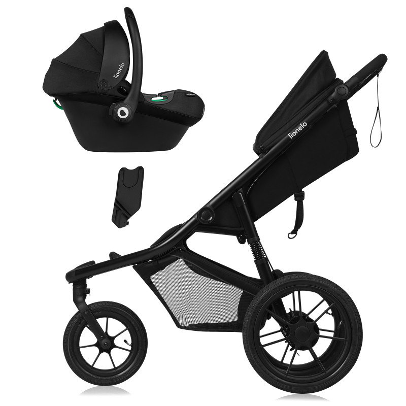 Lionelo Azura Black Onyx - Sports Stroller