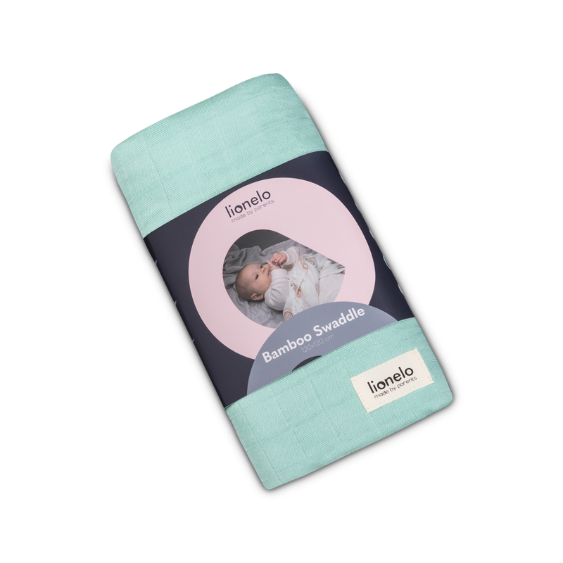 Lionelo Bamboo Swaddle Mint - Swaddle