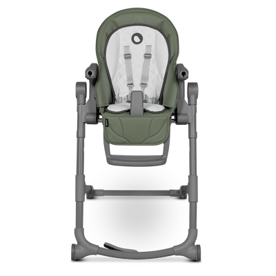 Lionelo Cora Plus Grey/Green Olive - High Chair