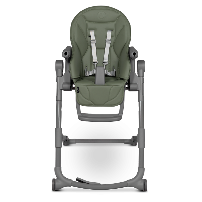 Lionelo Cora Plus Grey/Green Olive - High Chair