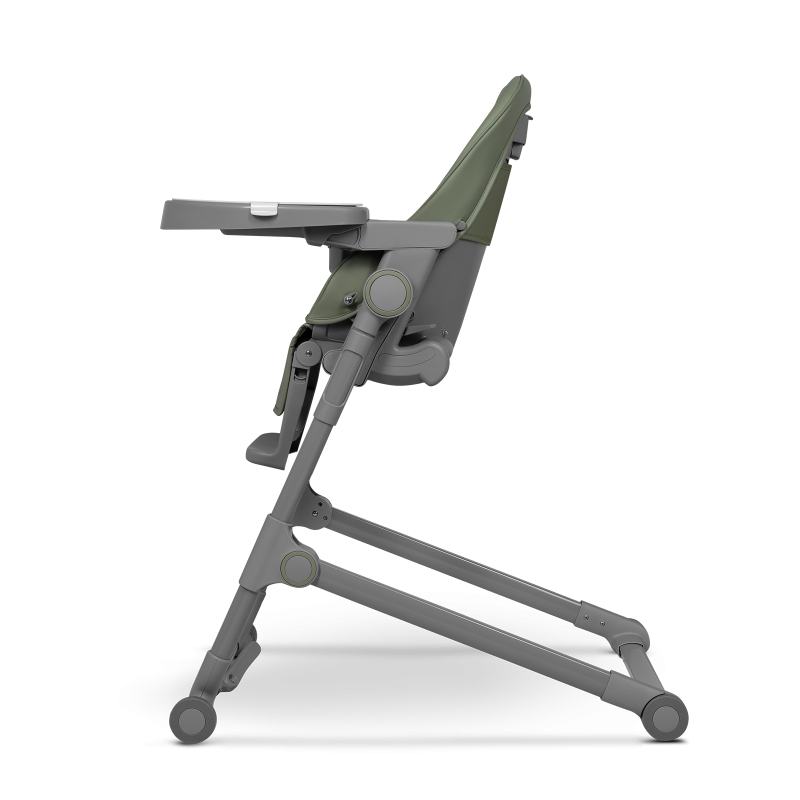 Lionelo Cora Plus Grey/Green Olive - High Chair