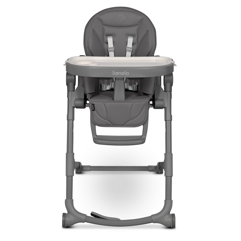 Lionelo Cora Plus Grey/Green Olive - High Chair