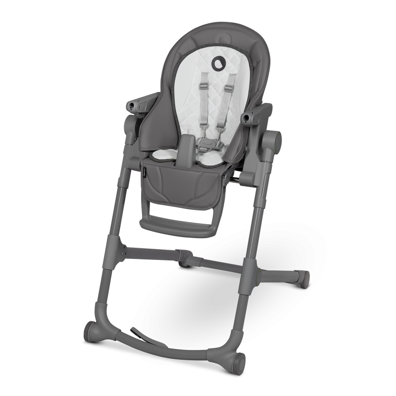 Lionelo Cora Plus Grey/Green Olive - High Chair