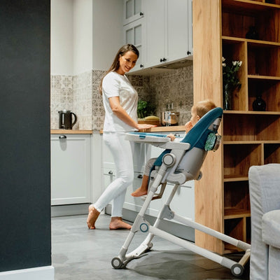 Lionelo Cora Grey/Pink/Blue - High Chair