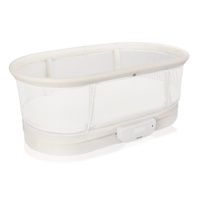 Lionelo Coral White - Cot Cradle With Built in Scales