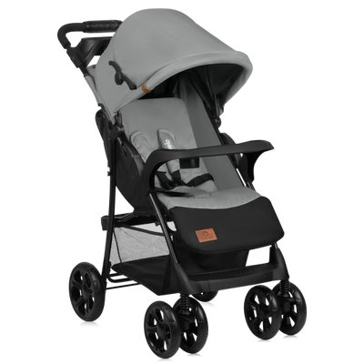 Lionelo Emma Plus - Lightweight Stroller Beige/Green/Coral/Grey