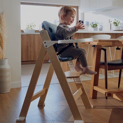 Lionelo Floris Grey/White - High Chair