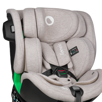 Lionelo Harmony i-Size PBeige Bamboo 360 Rotational Car Seat