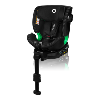 Lionelo Harmony i-Size Black Carbon Bamboo 360 Rotational Car Seat