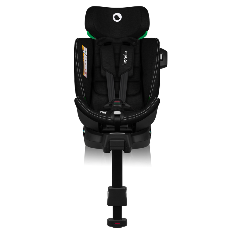 Lionelo Harmony i-Size Black Carbon Bamboo 360 Rotational Car Seat