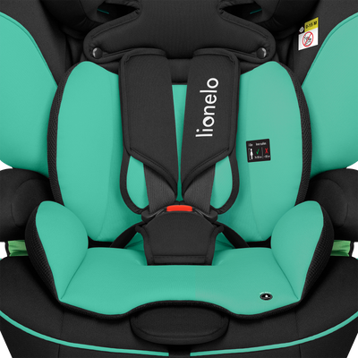 Lionelo Levi  ISize Green Emerald Car Seat