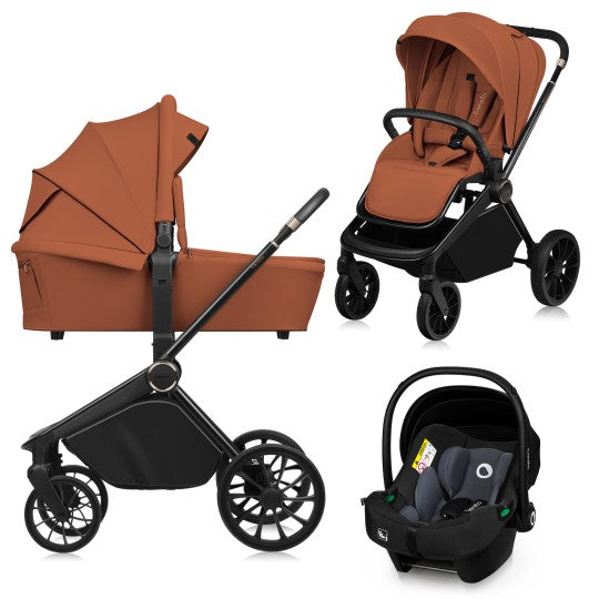 Lionelo Mika Plus - Multi-Function Pram 3 in 1