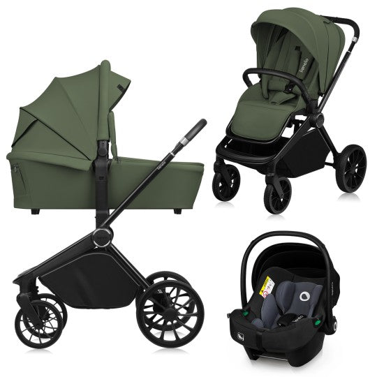 Lionelo Mika Plus - Multi-Function Pram 3 in 1