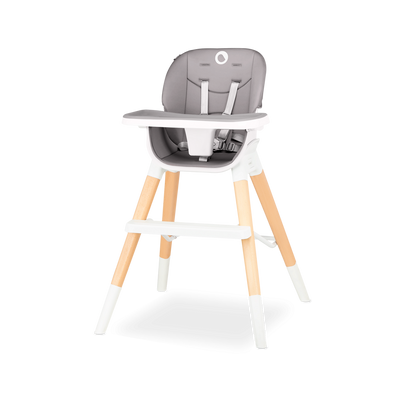 Lionelo Mona Black Onyx/Stone – 4in1 High Chair