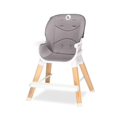 Lionelo Mona Black Onyx/Stone – 4in1 High Chair