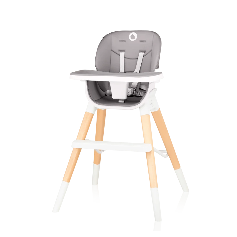 Lionelo Mona Black Onyx/Stone – 4in1 High Chair