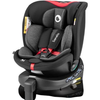 Lionelo Navy - I Size 360 Rotational Car Seat Black/Red/Pink/Turquoise