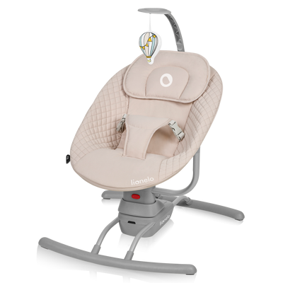 Lionelo Rio Beige Latte - Bouncer - Rocker