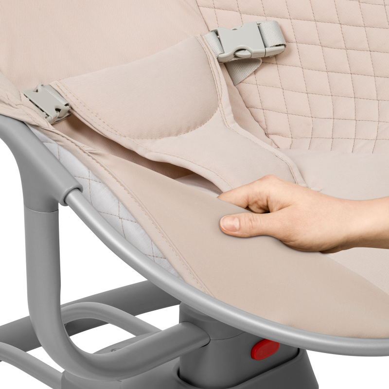 Lionelo Rio Beige Latte - Bouncer - Rocker