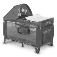 Lionelo Sven Plus Grey Concrete - Cot 2 in 1