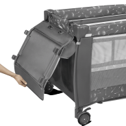 Lionelo Sven Plus Grey Concrete - Cot 2 in 1