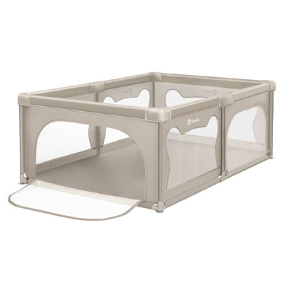 Lionelo Willow Grey/Beige Playpen