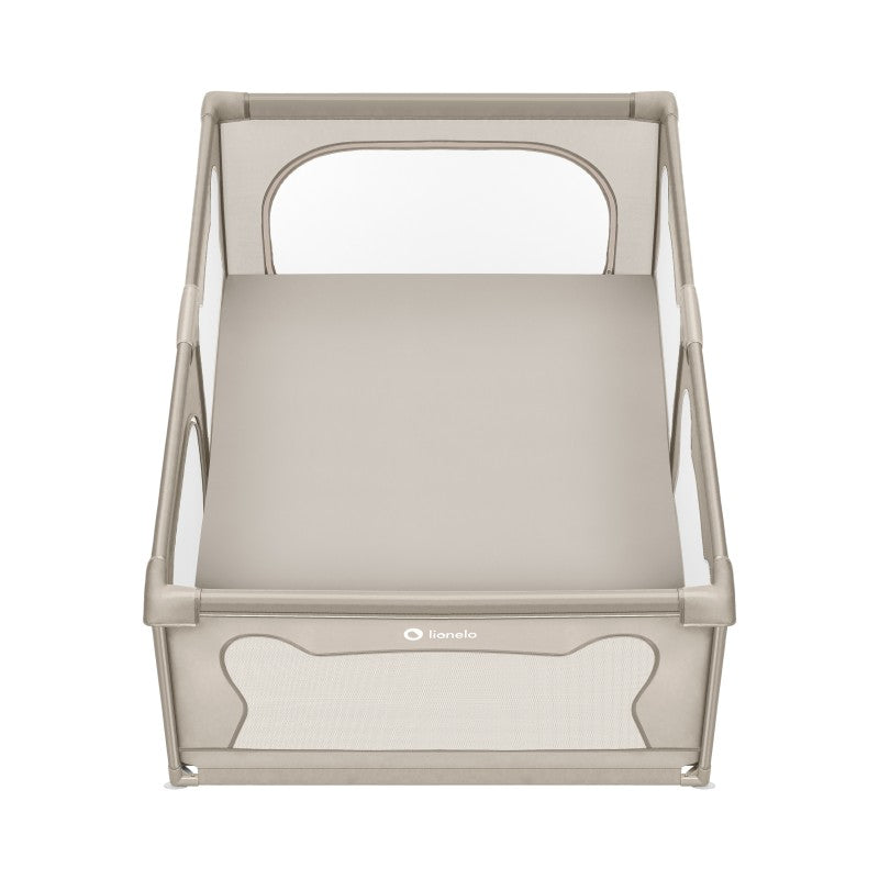 Lionelo Willow Grey/Beige Playpen