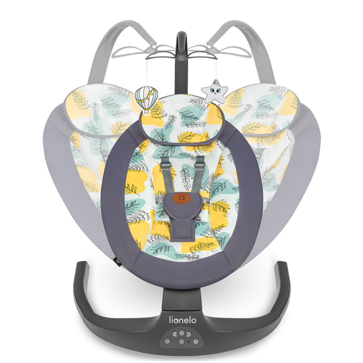 Concrete Rocker Lionelo Ralf Grey Concrete - Bouncer - Rocker – Toytastic Malta
