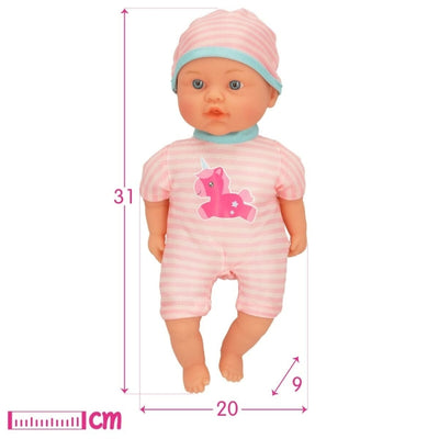 Colorbaby 10pc Doll Set Pink