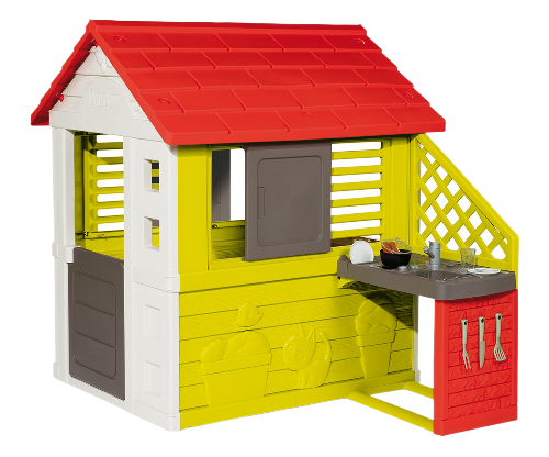 Smoby Nature Playhouse + Kitchen