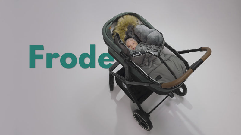 Lionelo Frode Grey - Stroller Footmuff