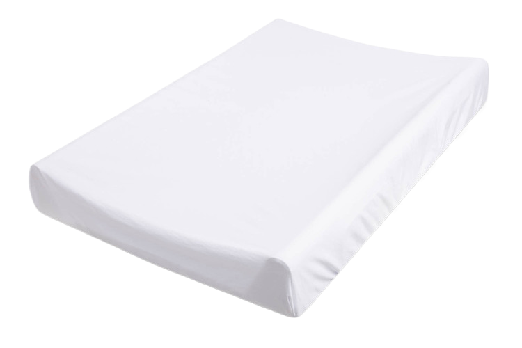 Sensillo Jersey Changing Pad Cover White/Grey 50x70