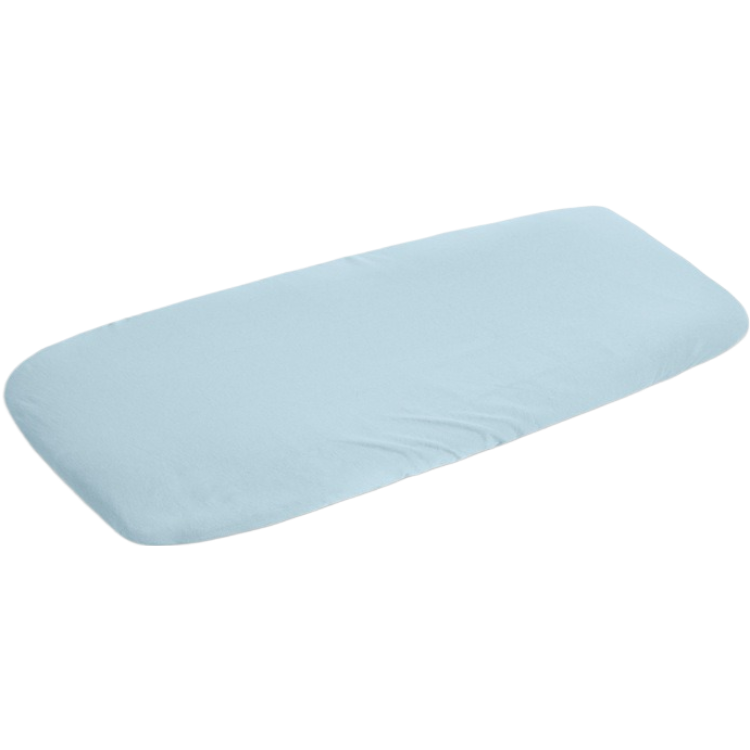 Sensillo Jersey Bedside Crib Elastic Sheet 50x90 White/Grey/Blue