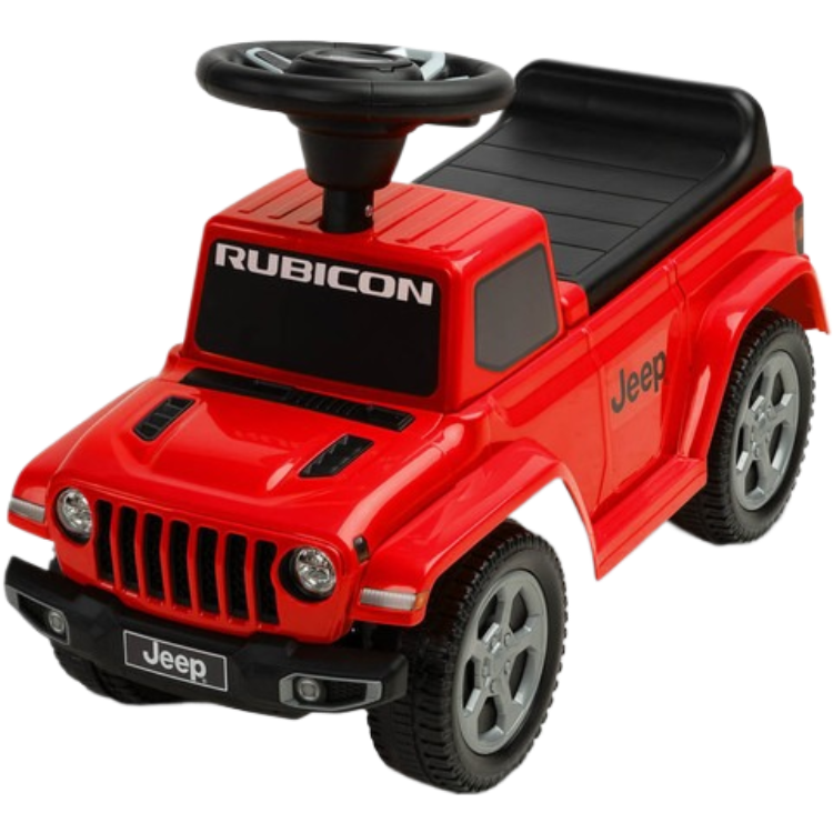 TOYZ Jeep Rubicon Ride On White/Red/Pink/Grey