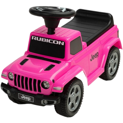 TOYZ Jeep Rubicon Ride On White/Red/Pink/Grey