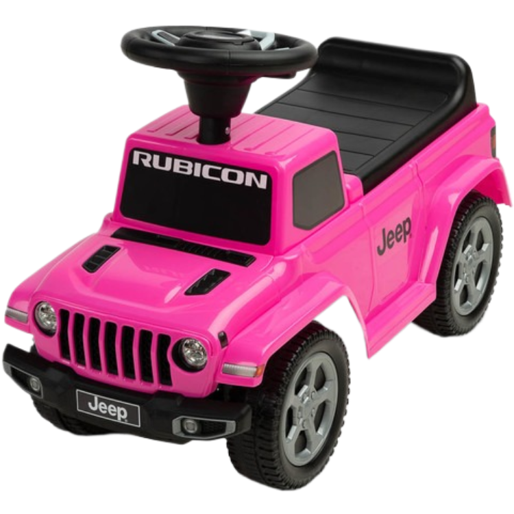 TOYZ Jeep Rubicon Ride On White/Red/Pink/Grey