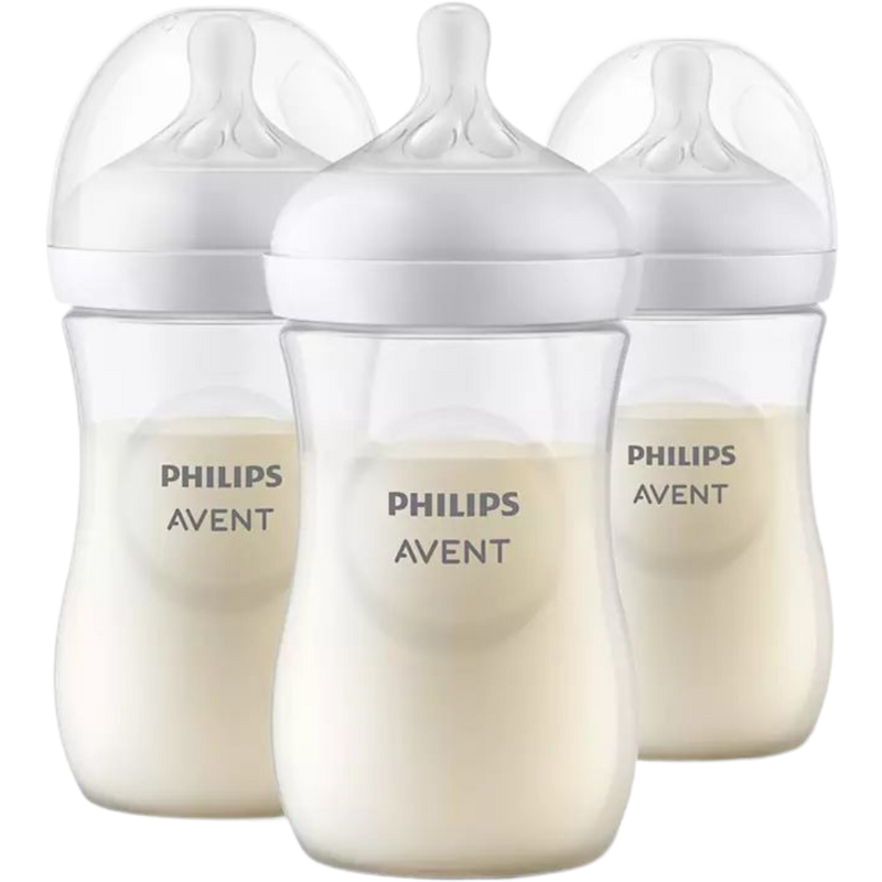 Avent Responsive Natural 3 x 260ml Bottles